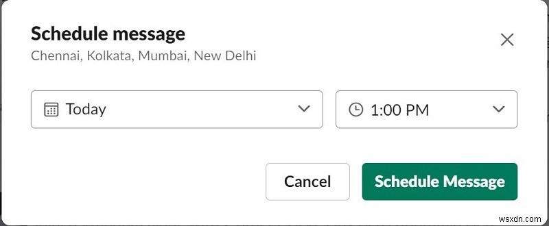 কিভাবে স্ল্যাক মেসেজ শিডিউল করবেন