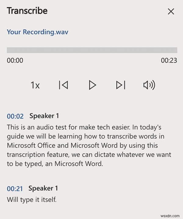 কিভাবে Microsoft Word 365 এ অডিও ট্রান্সক্রাইব করবেন
