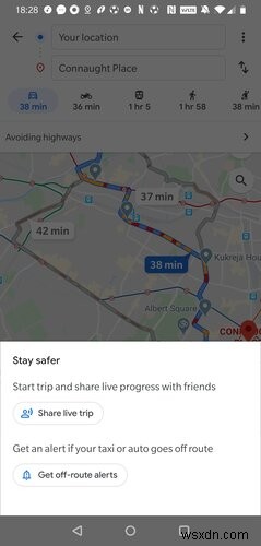 ভুল পথে গাড়ি চালানোর সময় কীভাবে গুগল ম্যাপস সতর্কতা পাবেন 