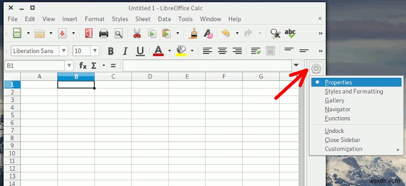 কিভাবে LibreOffice এ ডিফল্ট ফন্ট পরিবর্তন করতে হয় 