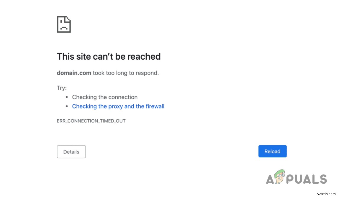 ঠিক করুন:Google Chrome-এ ERR_CONNECTION_TIMED_OUT 