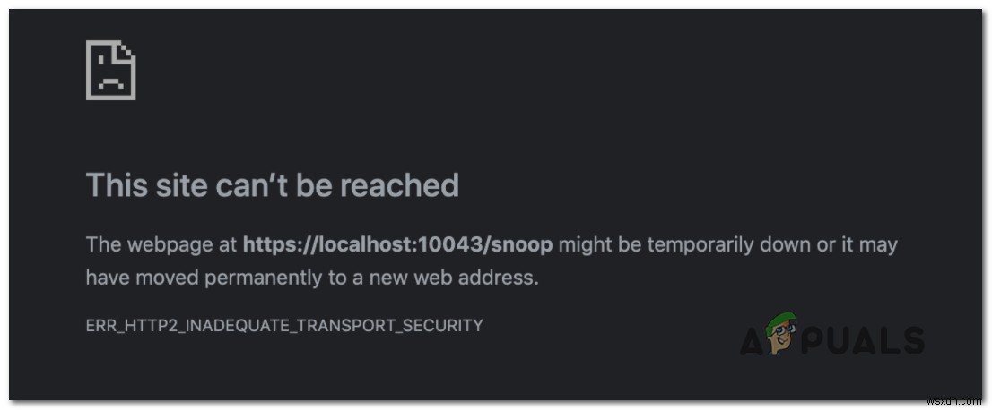 Chrome-এ ERR_HTTP2_Inadequate_Transport_Security Error কিভাবে ঠিক করবেন 