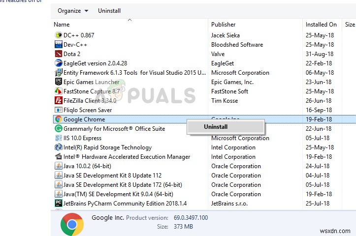 Google Chrome আপডেট ত্রুটি ঠিক করুন (ত্রুটি কোড – 7 :0x80040801) 