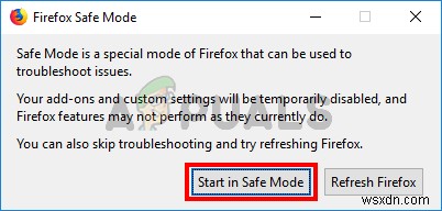 ঠিক করুন:Firefox Addons কাজ করছে না 