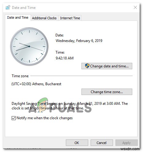 ঠিক করুন:Internet Explorer বা Edge-এ DLG_FLAGS_SEC_CERT_DATE_INVALID 