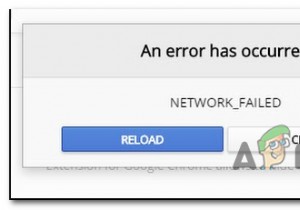 Google Chrome ওয়েব স্টোর NETWORK_FAILED ঠিক করুন৷ 