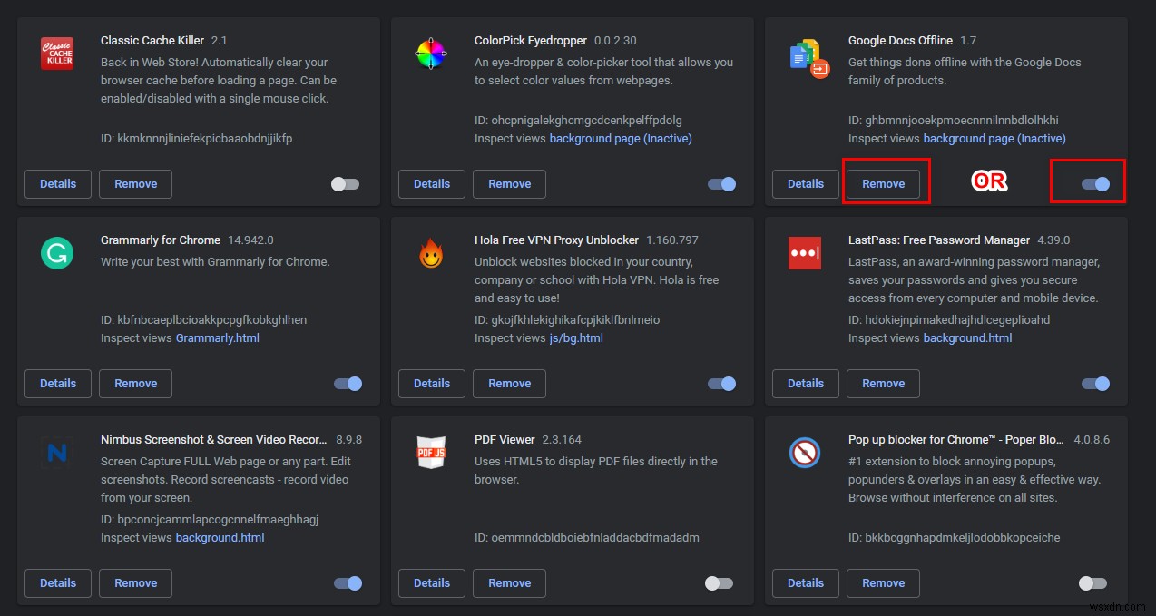 Google Chrome-এ এই সেটিংটি এনফোর্সড  ত্রুটি৷ 