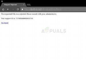 কিভাবে ঠিক করবেন ‘অনুরোধ করা URL প্রত্যাখ্যান করা হয়েছে। অনুগ্রহ করে আপনার প্রশাসকের সাথে পরামর্শ করুন Windows এ ত্রুটি?
