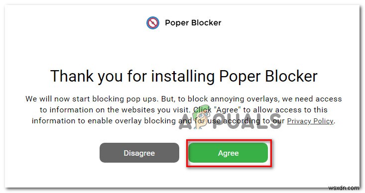 ঠিক করুন:uBlock Origin নিম্নলিখিত পৃষ্ঠাটিকে লোড হতে বাধা দিয়েছে 