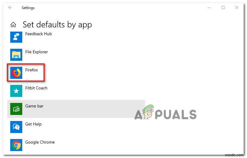 ঠিক করুন:উইন্ডোজ 10-এ ফায়ারফক্সকে ডিফল্ট ব্রাউজার হিসেবে সেট করা যাবে না 