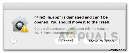 ফিক্স:ম্যাকওএস ত্রুটিতে ক্ষতিগ্রস্ত অ্যাপ খোলা যাবে না 