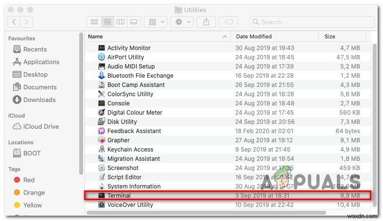 ঠিক করুন:ডিস্ক ইউটিলিটি MacOS এ লোড হবে না 