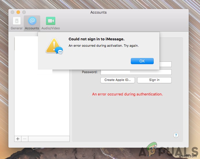 MacOS-এ iMessage-এ সাইন ইন করা যায়নি সমস্যার সমাধান করুন 