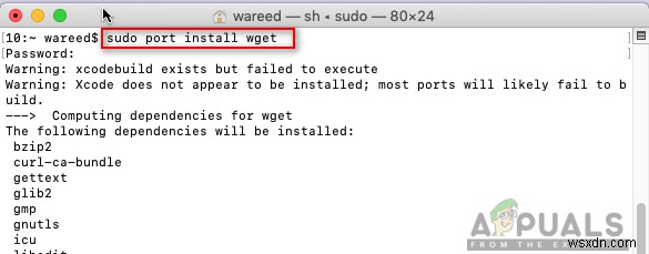 MacOS-এ  sudo apt-get কমান্ড পাওয়া যায়নি  কীভাবে ঠিক করবেন 