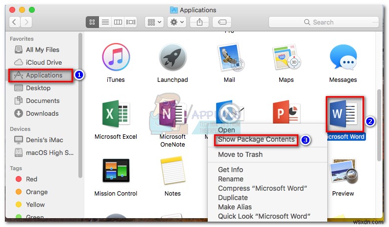 ঠিক করুন:MacOS-এ Office 2016 অনুদান অ্যাক্সেস ত্রুটি৷ 