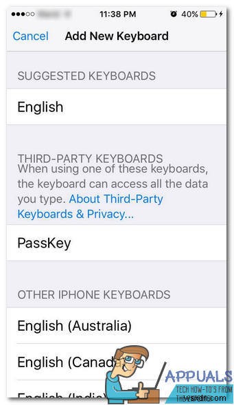 ফিঙ্গারপ্রিন্ট লগইন:iOS এর জন্য PassKey পাসওয়ার্ড ম্যানেজার 
