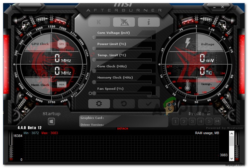 FIX:MSI Afterburner Windows 11/10 এ GPU সনাক্ত করছে না