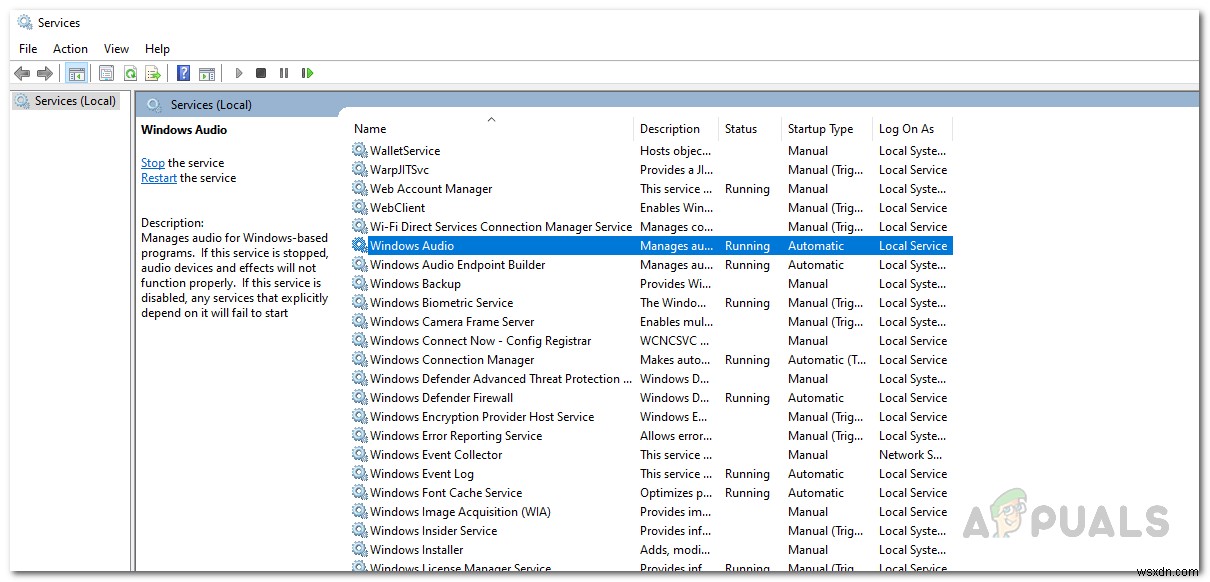 স্থানীয় কম্পিউটারে উইন্ডোজ অডিও পরিষেবা শুরু করতে পারেনি উইন্ডোজ কীভাবে ঠিক করবেন? 