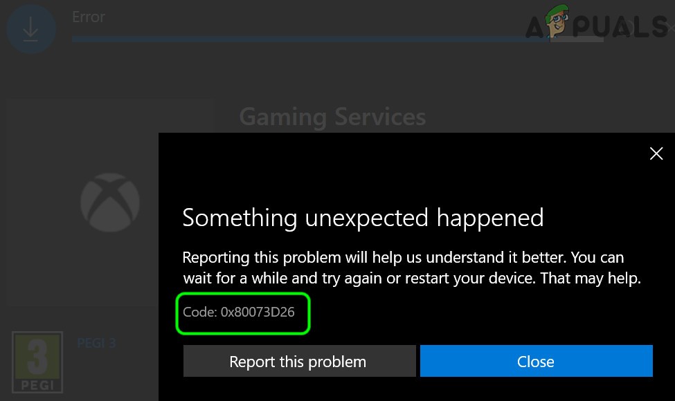 কিভাবে গেমিং পরিষেবা ইনস্টল ত্রুটি 0x80073D26 ঠিক করবেন 
