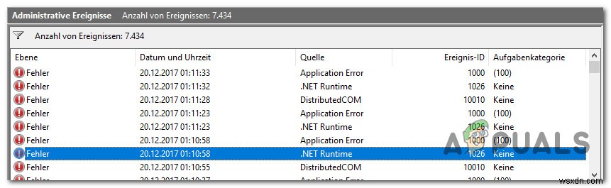 .NET রানটাইম ত্রুটি 1026 কিভাবে ঠিক করবেন 