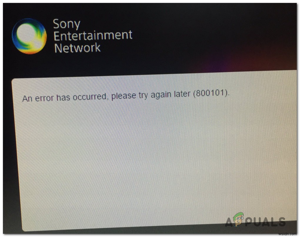 কিভাবে Sony Error 800101 ঠিক করবেন 