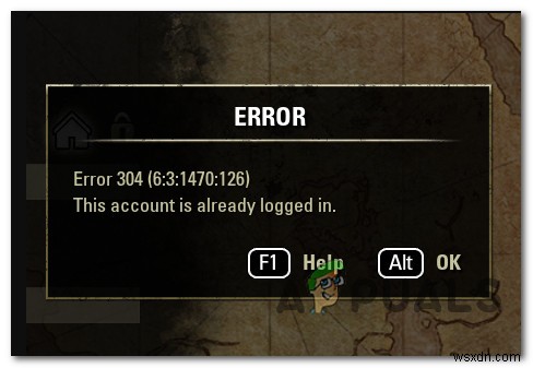 কিভাবে ESO ত্রুটি 304 ঠিক করবেন (এই অ্যাকাউন্টটি ইতিমধ্যেই লগ ইন করা আছে) 