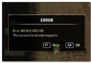 কিভাবে ESO ত্রুটি 304 ঠিক করবেন (এই অ্যাকাউন্টটি ইতিমধ্যেই লগ ইন করা আছে) 