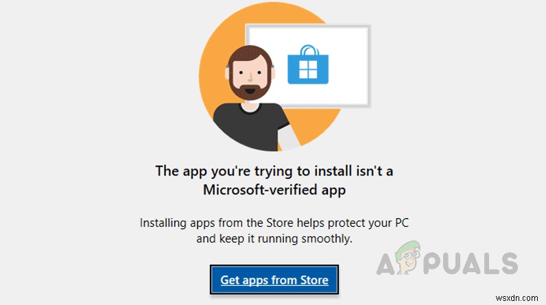 [ফিক্সড] আপনি যে অ্যাপটি ইনস্টল করার চেষ্টা করছেন সেটি মাইক্রোসফ্ট যাচাইকৃত অ্যাপ নয় 