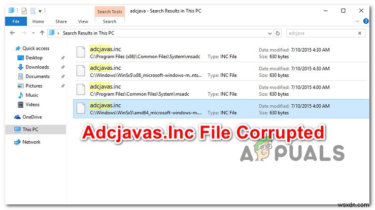 কিভাবে  Adcjavas.Inc File Corrupted  Error ঠিক করবেন 