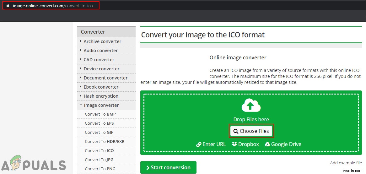 কিভাবে PNG কে ICO তে রূপান্তর করবেন? 