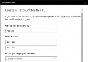 উইন্ডোজ 10-এ স্থানীয় অ্যাকাউন্টের জন্য সুরক্ষা প্রশ্নগুলি কীভাবে অক্ষম করবেন? 