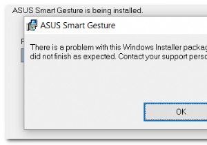 ফিক্স:ASUS স্মার্ট জেসচার ড্রাইভার ইনস্টল করতে অক্ষম 