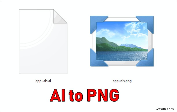 কিভাবে AI কে PNG তে রূপান্তর করবেন? 