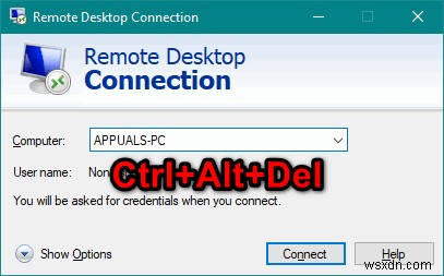 কিভাবে রিমোট ডেস্কটপের মাধ্যমে Ctrl + Alt + Del পাঠাবেন? 