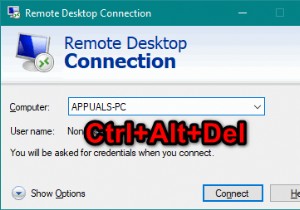 কিভাবে রিমোট ডেস্কটপের মাধ্যমে Ctrl + Alt + Del পাঠাবেন? 