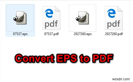 কিভাবে EPS ফাইলকে PDF এ রূপান্তর করবেন?
