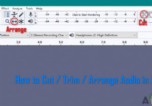 কিভাবে অডিও কাট/ট্রিম/অ্যারেঞ্জ করবেন অডিওতে? 