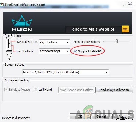 Huion Pen কাজ করছে না [Fixes]