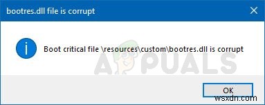 কিভাবে Windows 10 এ দুর্নীতিগ্রস্ত Bootres.dll ফাইল ঠিক করবেন? 