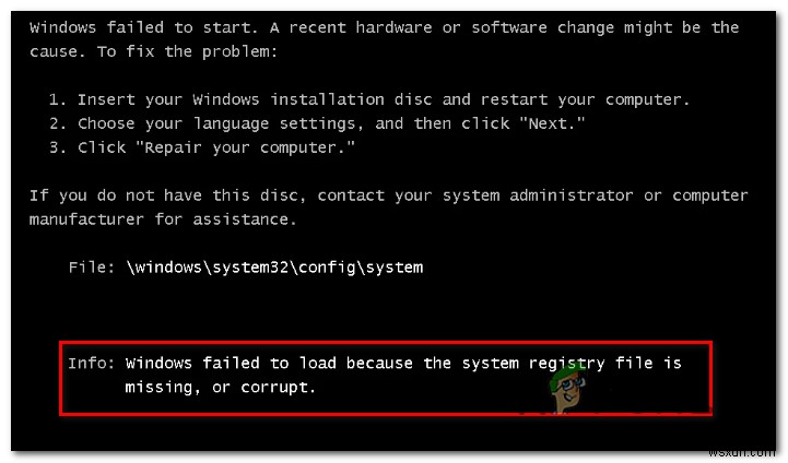 উইন্ডোজে  সিস্টেম রেজিস্ট্রি ফাইল অনুপস্থিত  স্টার্টআপ ত্রুটি কীভাবে ঠিক করবেন? 
