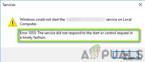 কিভাবে ত্রুটি 1053 ঠিক করবেন:পরিষেবাটি সময়মত পদ্ধতিতে শুরু বা নিয়ন্ত্রণের অনুরোধে সাড়া দেয়নি? 