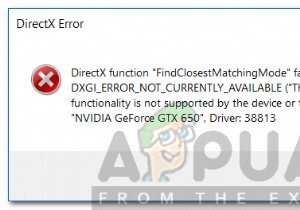 কিভাবে DXGI_ERROR_NOT_CURRENTLY_AVAILABLE ত্রুটি ঠিক করবেন? 