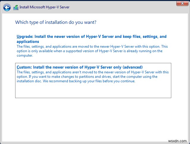 কিভাবে Hyper-V 2019 সার্ভার কোর ইনস্টল করবেন? 