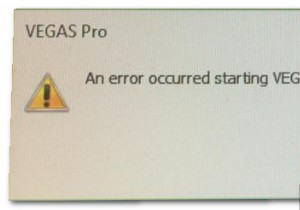 ভেগাস প্রো শুরু করার সময় একটি ত্রুটি কিভাবে ঠিক করবেন? 