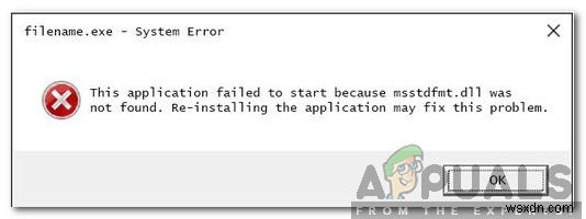  msstdfmt.dll  অনুপস্থিত ত্রুটি কীভাবে ঠিক করবেন? 
