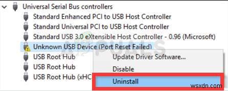 Windows 10-এ অজানা USB ডিভাইস পোর্ট রিসেট ব্যর্থ ত্রুটি কীভাবে ঠিক করবেন?