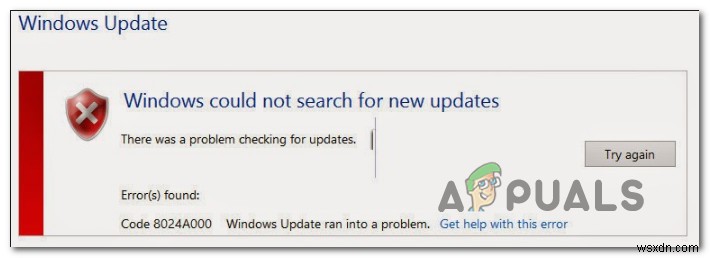 উইন্ডোজ আপডেট ত্রুটি কোড 8024A000 কিভাবে ঠিক করবেন 