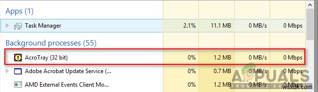 স্টার্টআপ থেকে শুরু করে Adobe AcroTray.exe কীভাবে নিষ্ক্রিয় করবেন