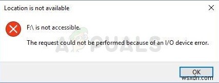 উইন্ডোজ 10 এ  আই/ও ডিভাইস ত্রুটির কারণে অনুরোধটি সম্পাদন করা যায়নি  কীভাবে ঠিক করবেন? 