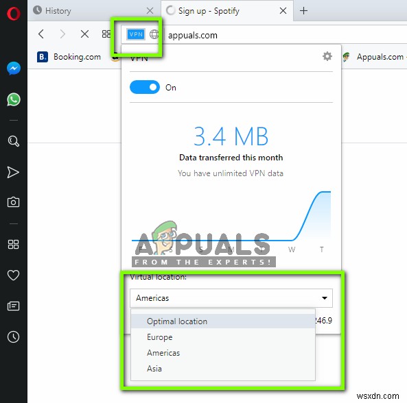 সমাধান:Opera VPN কাজ করছে না